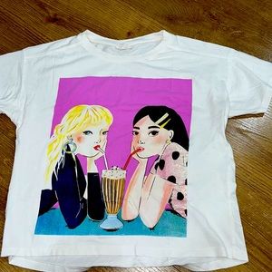 Zara kids shirt! Size 9 for girls! In great condition